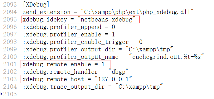 设置php.ini中的xdebug.remote_host属性值为：127.0.0.1