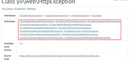 HttpException 表示由最终用户的不正确请求导致的异常