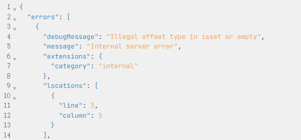在 PHP 7.4 中报错：Illegal offset type in isset or empty。