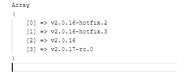 当版本 v2.0.15 升级至 v2.0.17-rc.0 时，其需要执行的目录为：v2.0.16-hotfix.2、v2.0.16-hotfix.3、v2.0.16、v2.0.17-rc.0。先过滤，再排序。最终实现如下