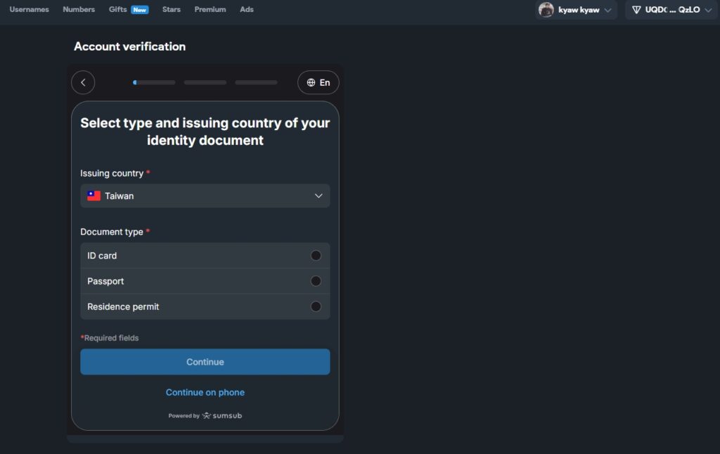 最终发现仍然无法购买,原因在于购买前需要进行身份认证,身份认证无法进行下去了。