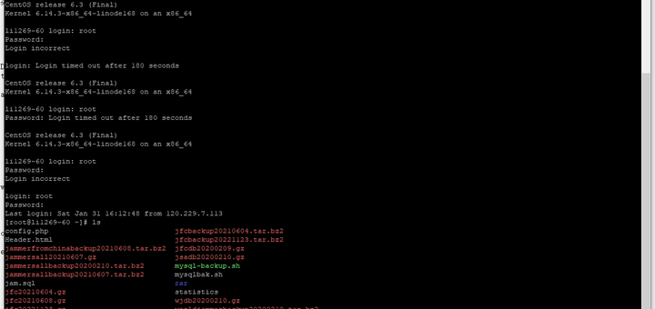 直接输入实例标识 linode286353 并回车，然后输入用户名 root，然后再输入密码，登录成功。
