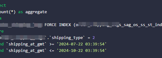 生成的 SQL 如下，符合预期