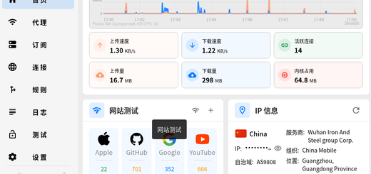 图12：开机后网站测试全部通过