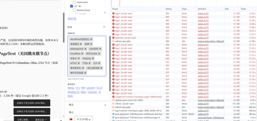 页面底部提示“此响应不是合法的 JSON 响应”。