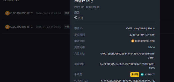 驳回原因：其他