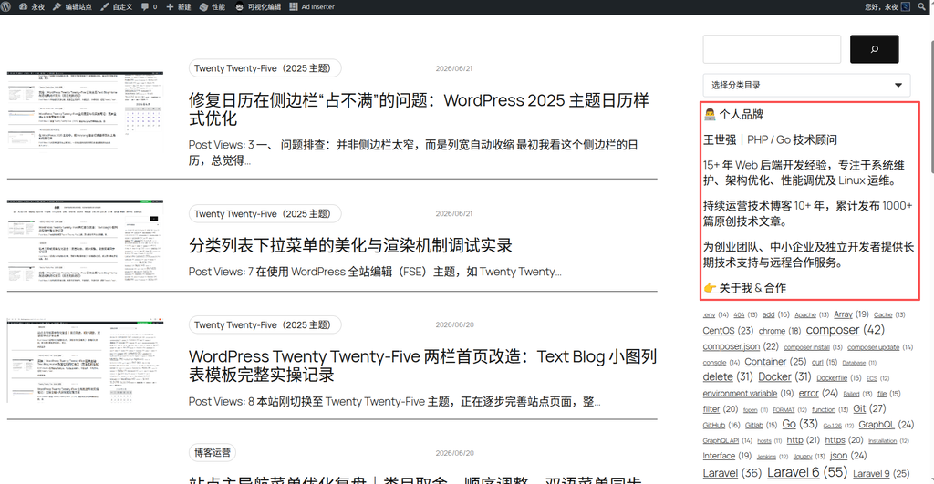 图4:中文(中国)下的页面显示第一个 Language Visibility 区块