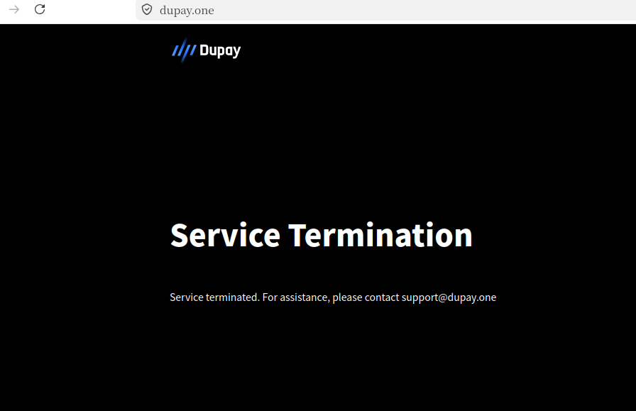 插图 4：Dupay Service Termination